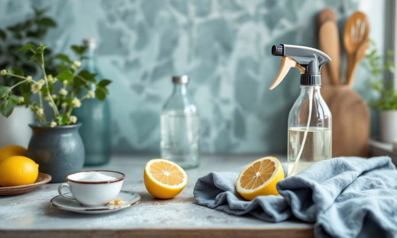 Poets je keukenoppervlakken zonder chemicaliën met dit simpele middel