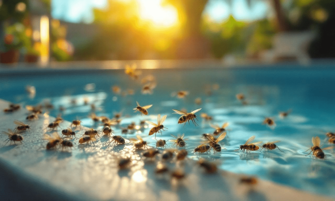 Je zwembad vol insecten? Deze verrassende truc met toiletpapier redt de dag!