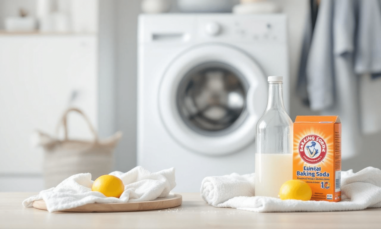 Dit vergeten keukenmiddel maakt je witte was stralend zonder bleek – en het kost minder dan 1 euro