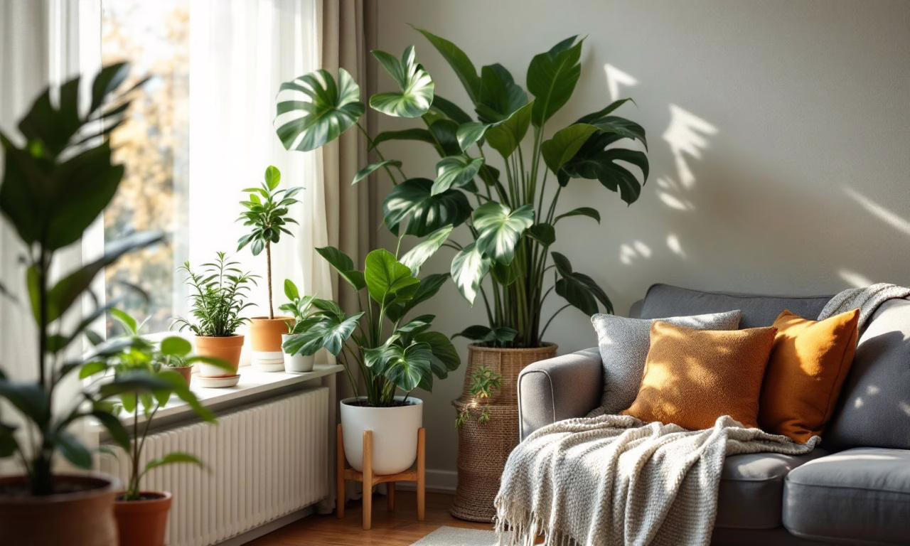 Laat deze 3 kamerplanten overwinteren met dit simpele trucje