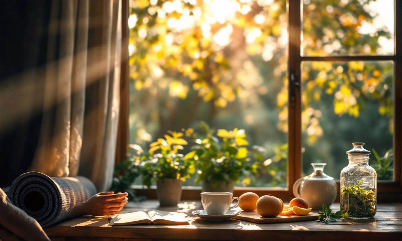 Eenvoudige ochtendroutine voor meer energie tijdens donkere herfstdagen